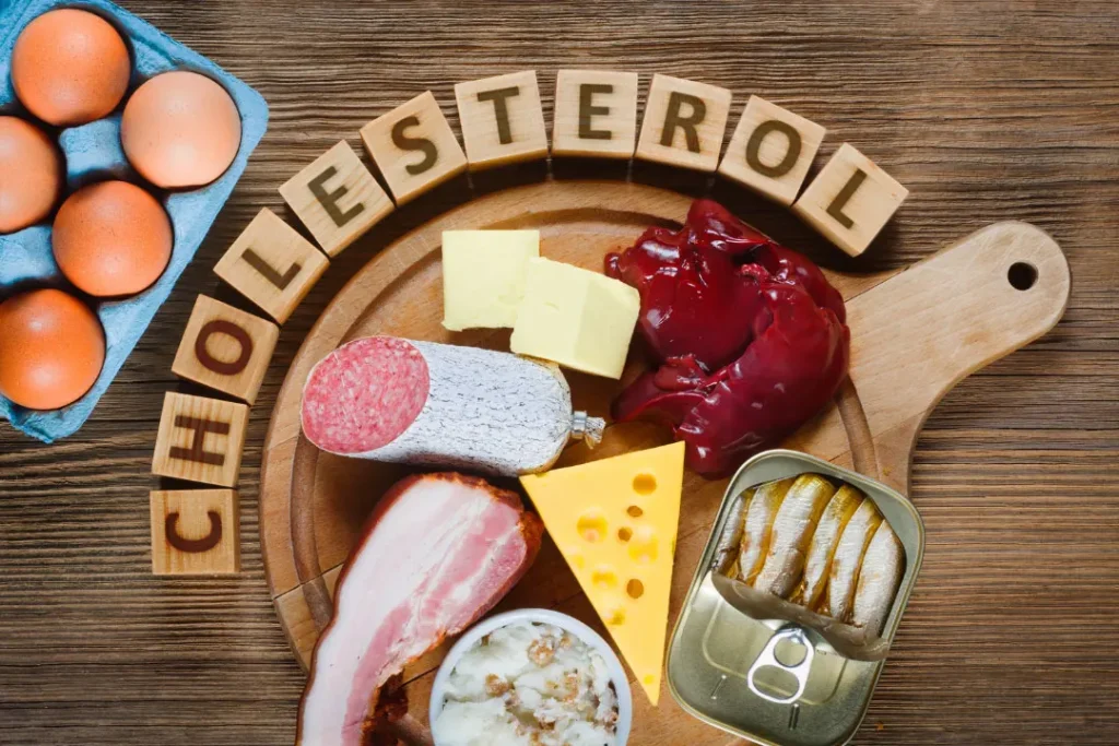 Cholesterol sources.