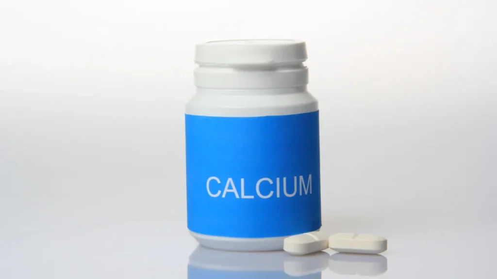 Calcium supplements. 