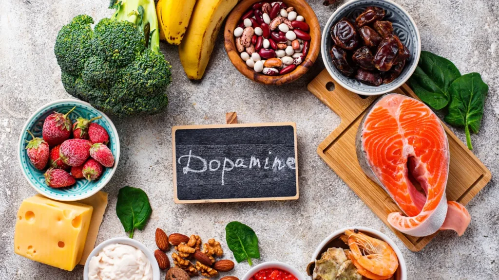 Dopamine food items. 