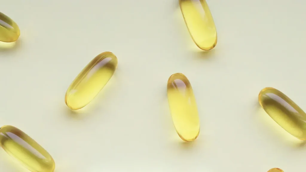 Omega 3 supplements. 