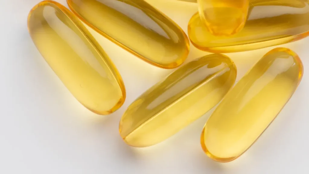 Omega 3 supplements. 