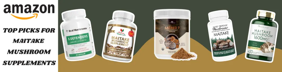 Boost Energy Metabolism and Improve Brain Wellness with Maitake Mushrooms—Buy Now on Amazon!