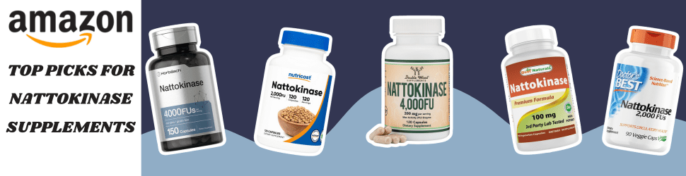 Improve neural function and enhance vascular health with Nattokinase supplements—Order Now on Amazon!