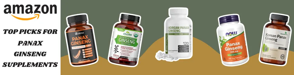 Enhance Focus and Cognitive Performance with Panax Ginseng Supplements—Buy Now on Amazon!