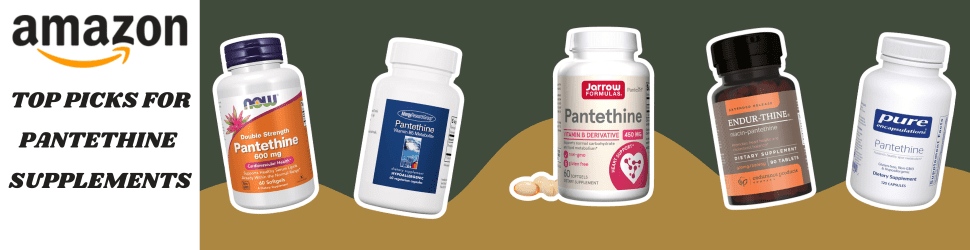 Pantethine aids in protecting brain cells and improving focus and memory—Buy Now on Amazon!