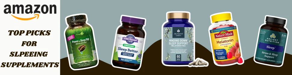 Promote Deep Sleep and Nightly Rejuvenation with Our Sleep Supplements—Order Today on Amazon!