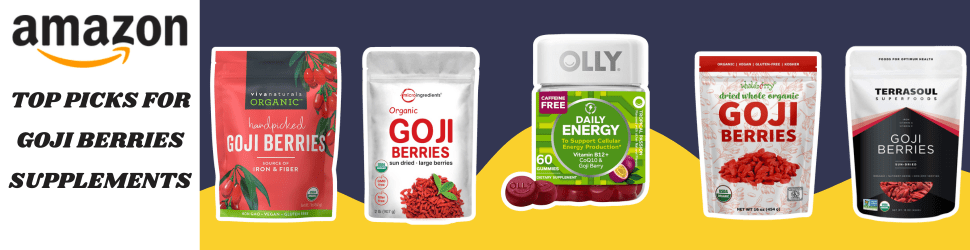 Strengthen brain function and nourish your body with the antioxidants in Goji berries—Order Now on Amazon!