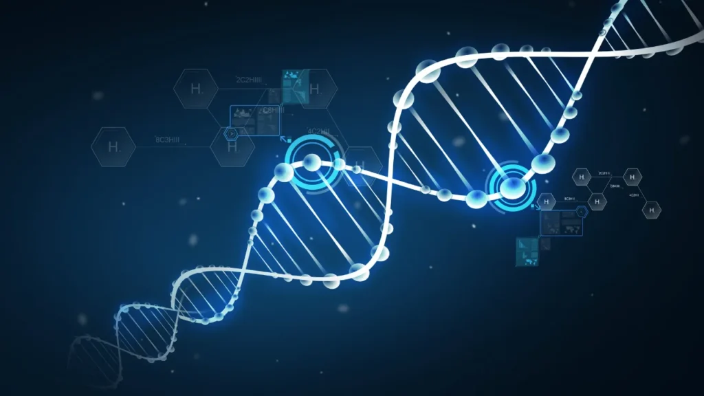 DNA structure. 