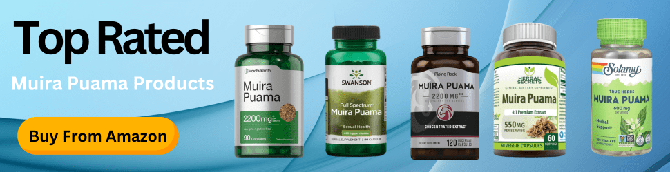 Boost brain health and enhance cognitive function with the power of Muira Puama—Nourish your mind, Shop Now on Amazon!