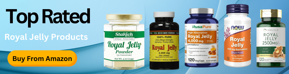 Boost brain health and unlock sharper focus with Royal Jelly—Enhance your potential, Shop Now on Amazon!