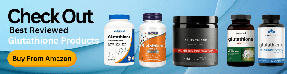 Glutathione enhances brain detoxification and promotes cognitive clarity—Boost Your Brain Power, Shop Now on Amazon!