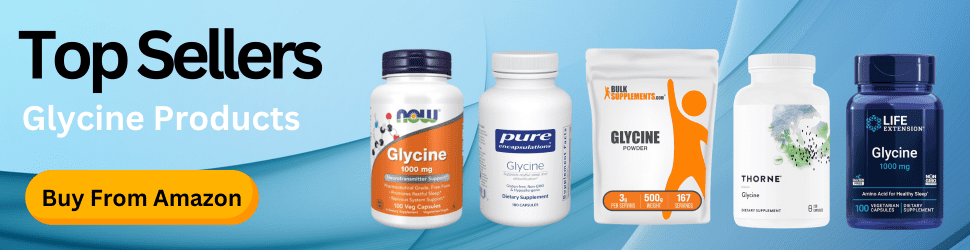 Glycine promotes neurotransmitter balance, supporting optimal brain health—Unlock Your Potential, Order Now on Amazon!