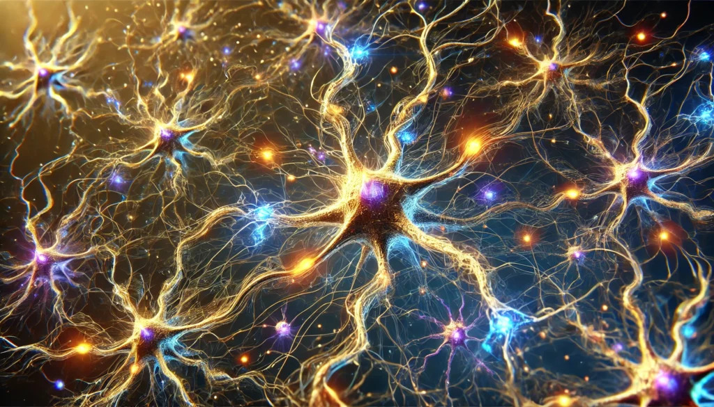 Healthy neurons. 