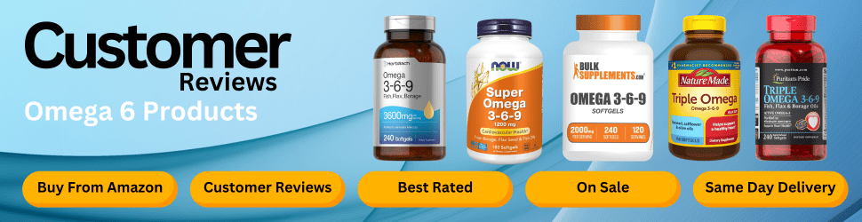 Omega-6 nurtures your brain while safeguarding your heart's vitality—Dual Benefits, Buy Now on Amazon!